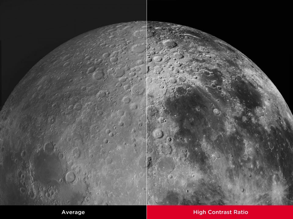 Độ tương phản tự nhiên cao – Hình ảnh có chiều sâu và chân thực Máy chiếu full HD ViewSonic LS740HD