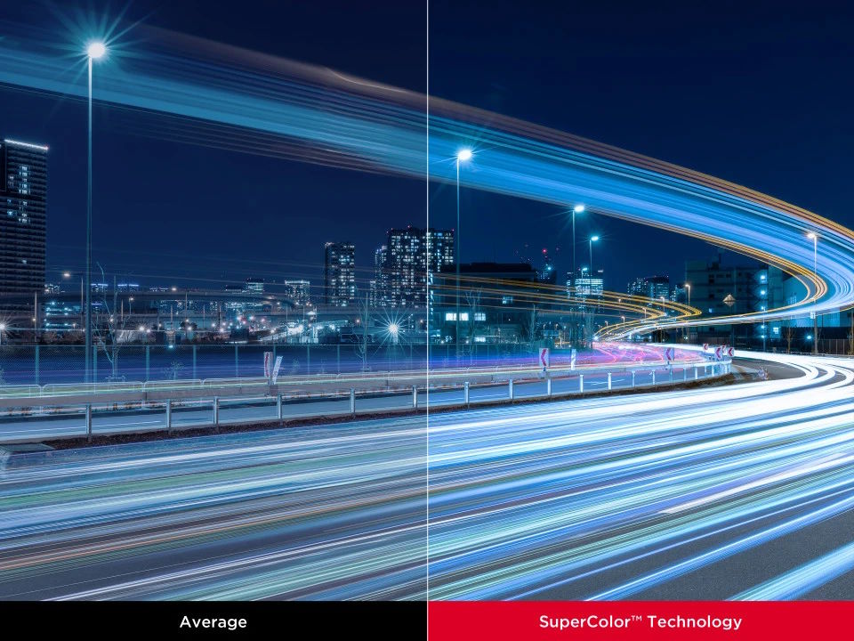 Công nghệ màu sắc SuperColor – Màu sắc sống động và chính xác Máy chiếu ViewSonic LS740HD