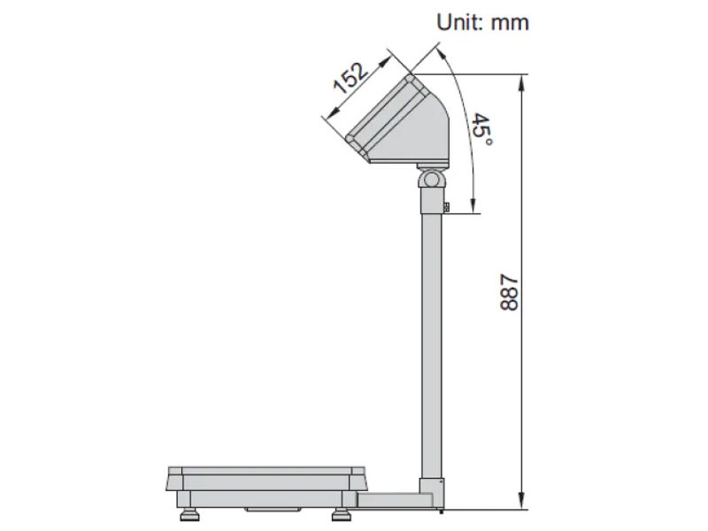 Cân sàn điện tử Insize  
