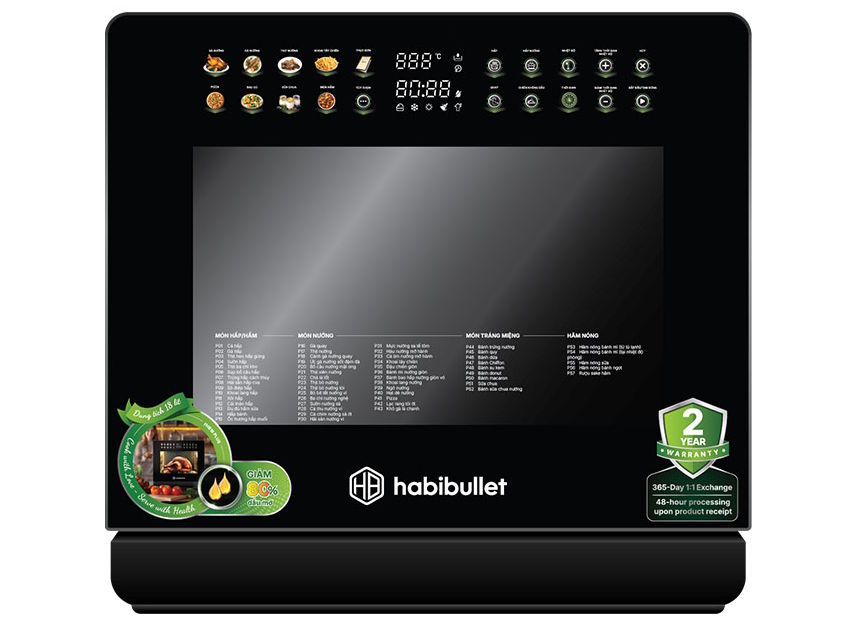Nồi chiên hấp hơi nước Habibullet Vitasteam FHB18 Plus Nồi chiên hấp hơi nước Habibullet Vitasteam FHB18 Plus
