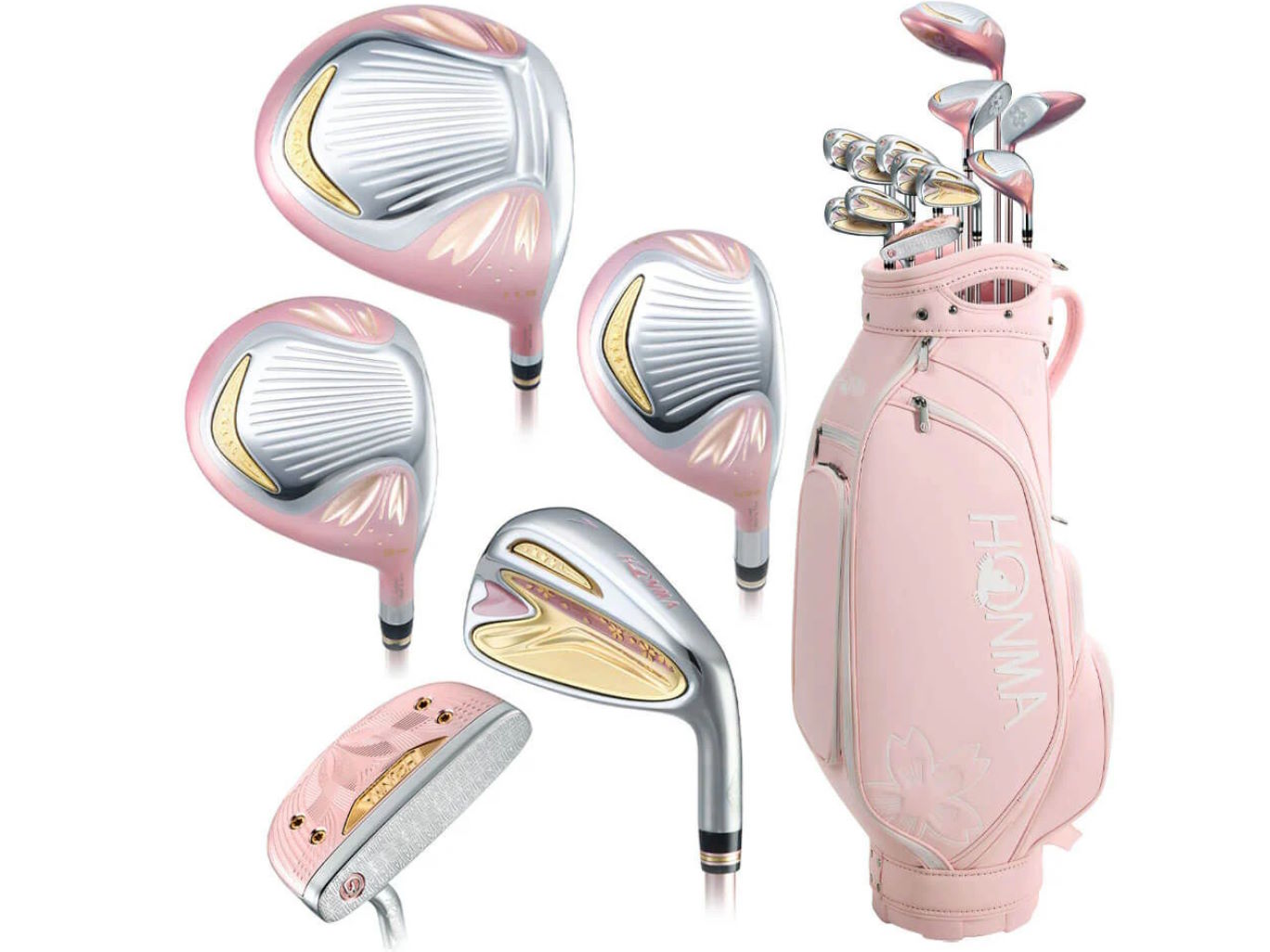 Bộ gậy golf nữ Honma Sakura Dance II