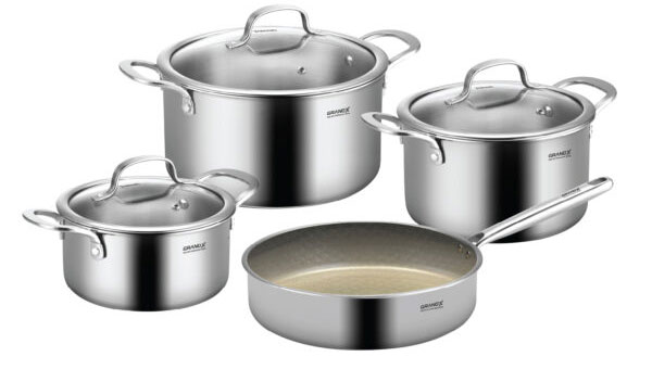 Bộ nồi chảo cao cấp GrandX GX801 PREMIUM Bộ nồi chảo cao cấp GrandX GX801 PREMIUM