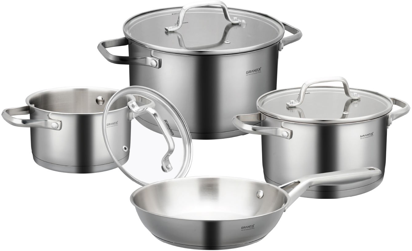 Bộ nồi chảo cao cấp GrandX GX605 Noble