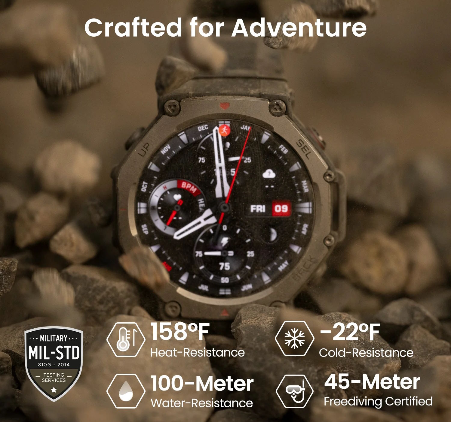 Đồng hồ thông minh Amazfit T-Rex 3