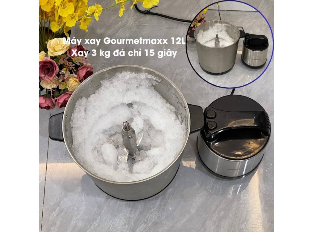 Máy xay thịt, rau củ Gourmetmaxx 12L 1.600W Máy xay thịt, rau củ Gourmetmaxx 12L 1.600W