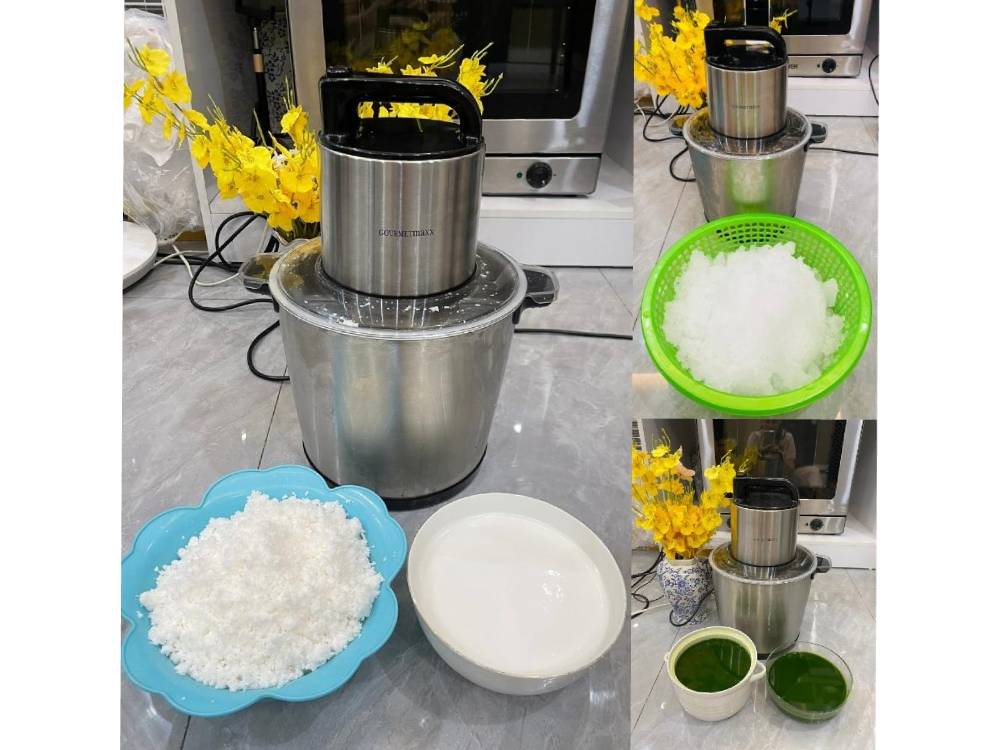 Máy xay rau củ có thời gian xay rất nhanh Máy xay rau củ