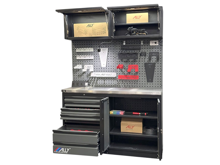 Ally QT-MSS35 làm từ thép phủ sơn tĩnh điện chống gỉ Ally QT-MSS35