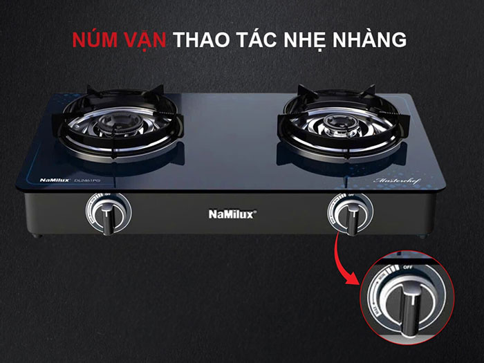 Bếp gas NaMilux DL2461PG