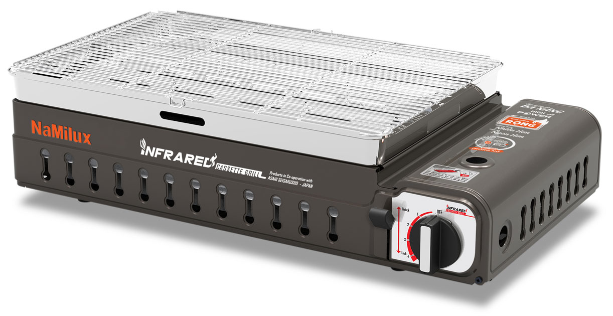 Bếp nướng gas hồng ngoại NaMilux GM2220PS