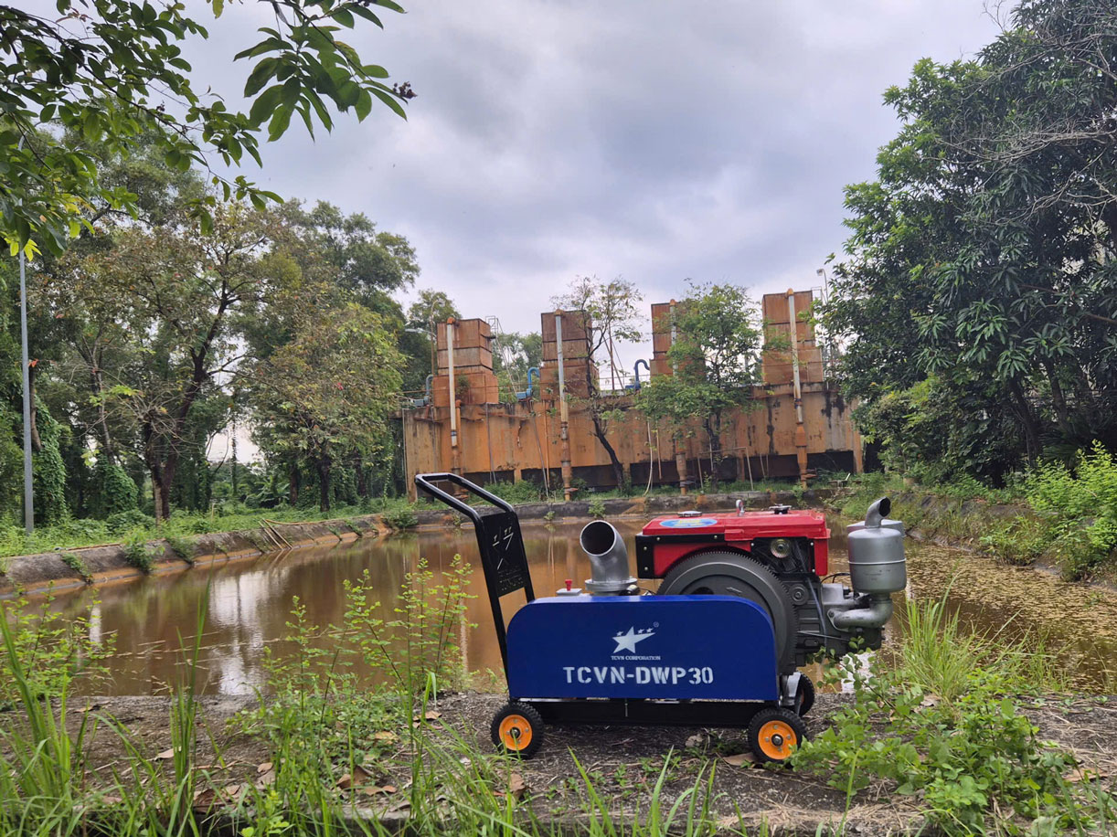 Máy bơm nước chạy dầu Diesel TCVN DWP30