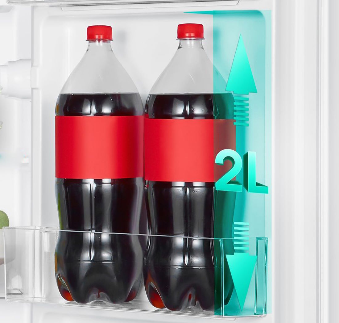 Khay cửa lớn XXL – Lưu trữ thực phẩm dễ dàng Tủ lạnh mini Hisense RR106D4EBN