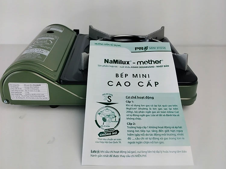 Bếp gas mini NaMilux 