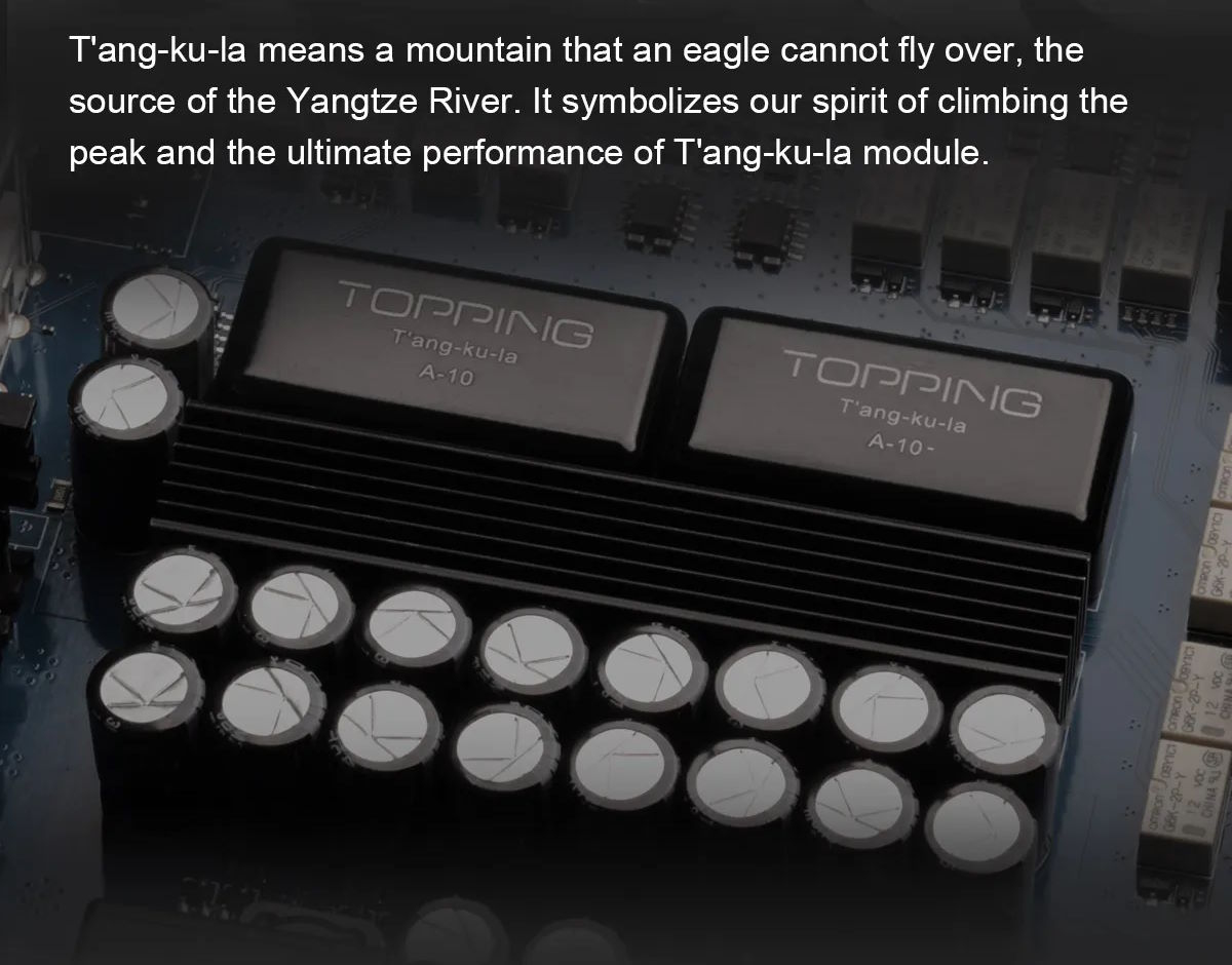 Mô-Đun T’ang-ku-la – Giảm nhiễu, tăng độ động Topping A70 Pro