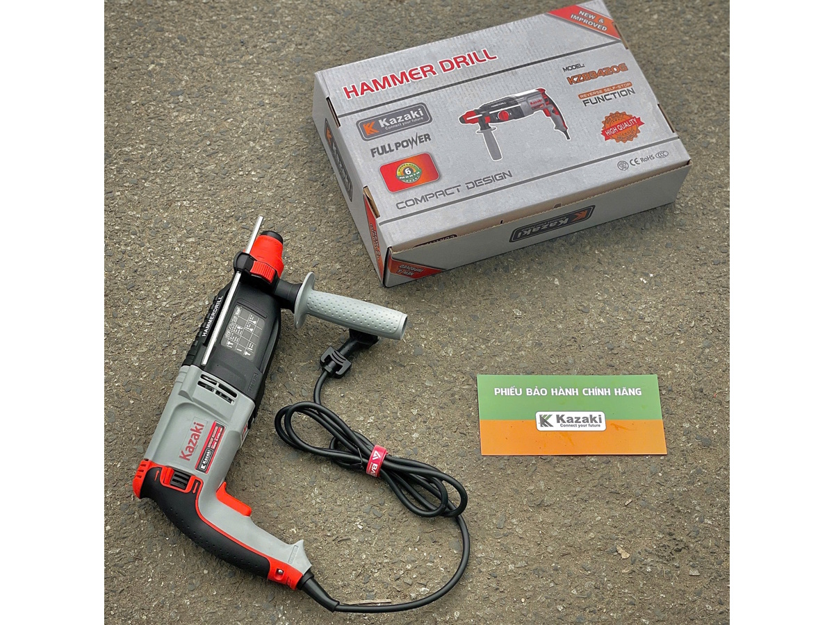 Máy khoan bê tông 3 chức năng Kazaki KZ83420G