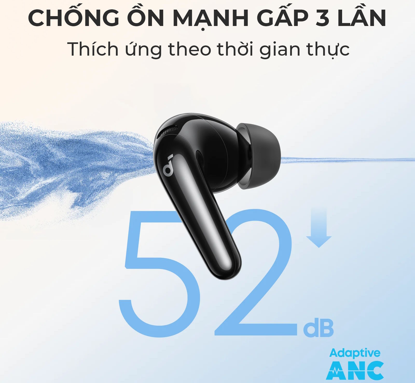 Tai nghe bluetooth khử ồn soundcore R60i NC