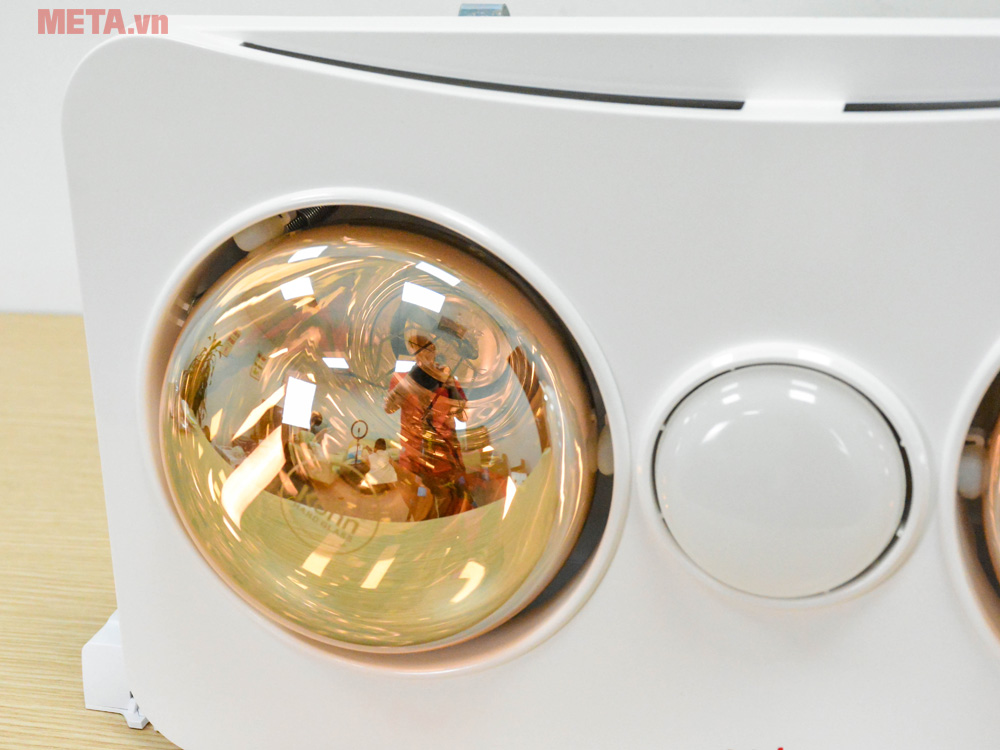 Bóng sưởi ánh sáng vàng tạo cảm giác ấm áp, dễ chịu Braun Kohn BK02G