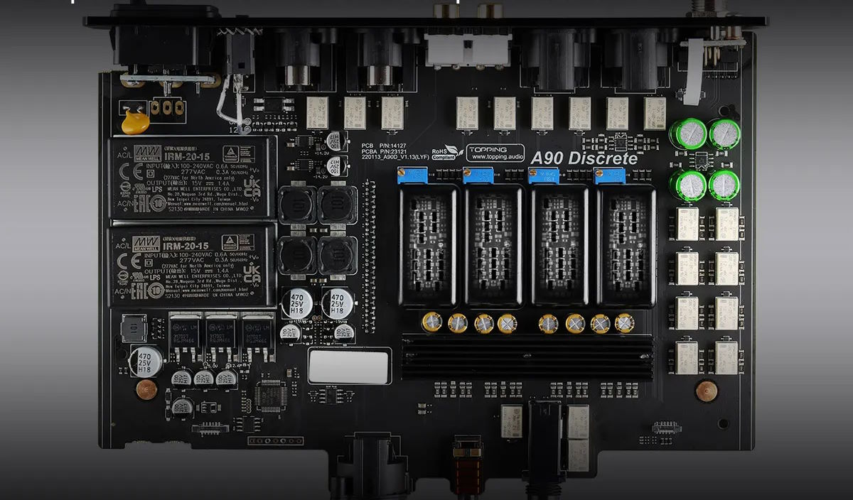 Headphone Amp Topping A90 Discrete