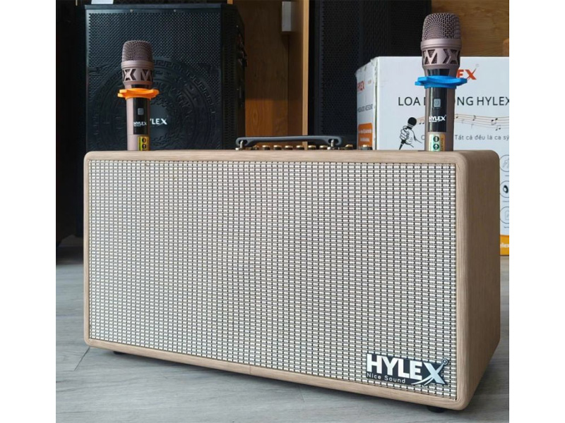 Loa di động Hylex có 2 loa bass 22cm Loa di động Hylex