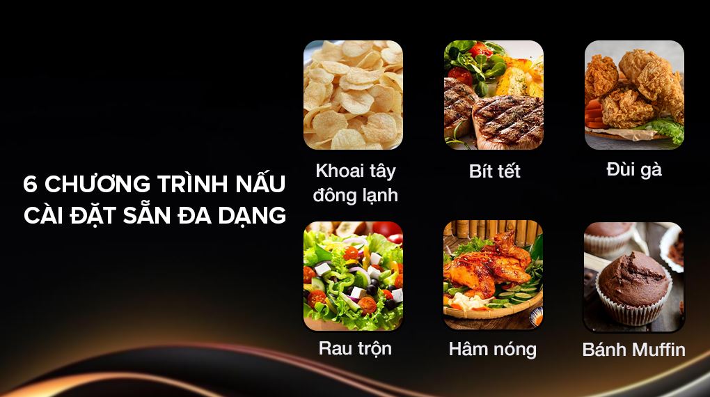 Nồi chiên không dầu điện tử