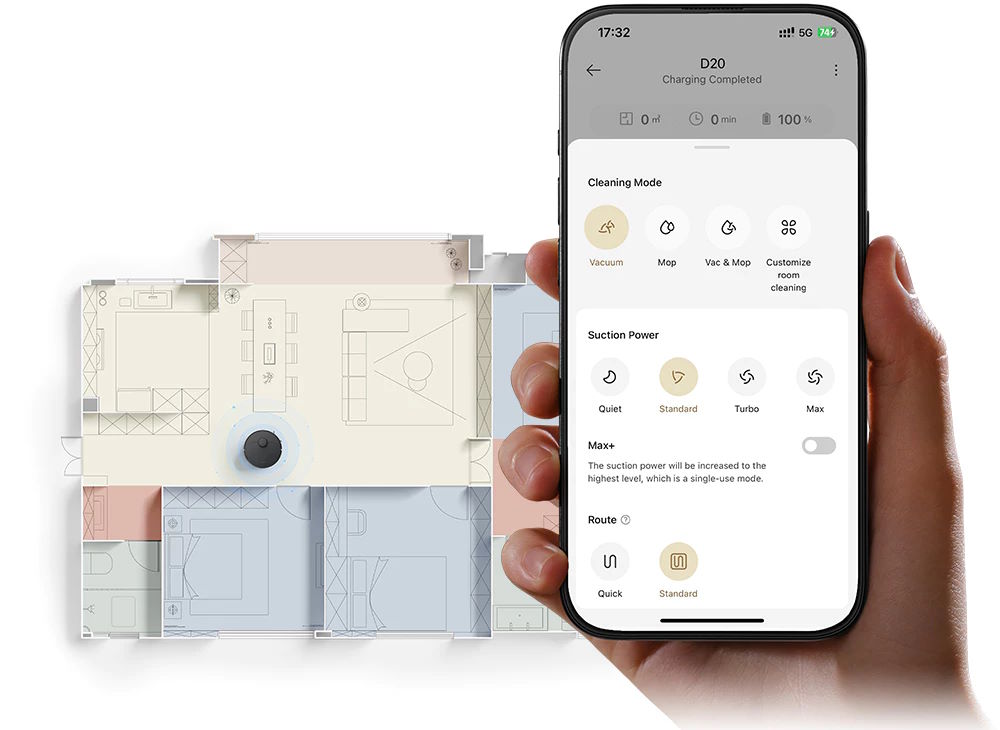 Robot hút bụi Dreame