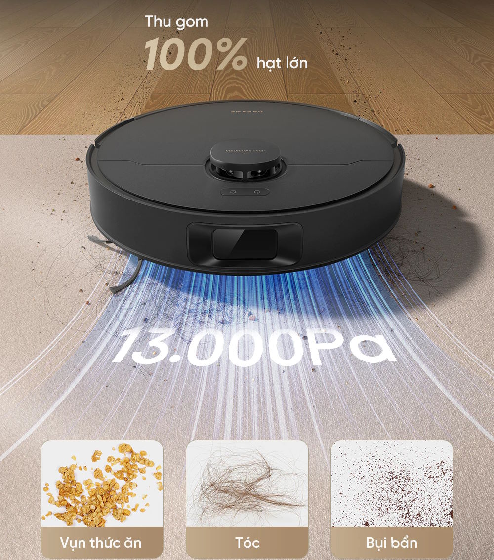 Robot hút bụi lau nhà Dreame D20