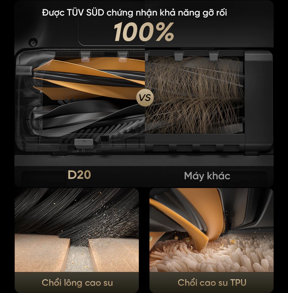 Robot hút bụi Dreame D20