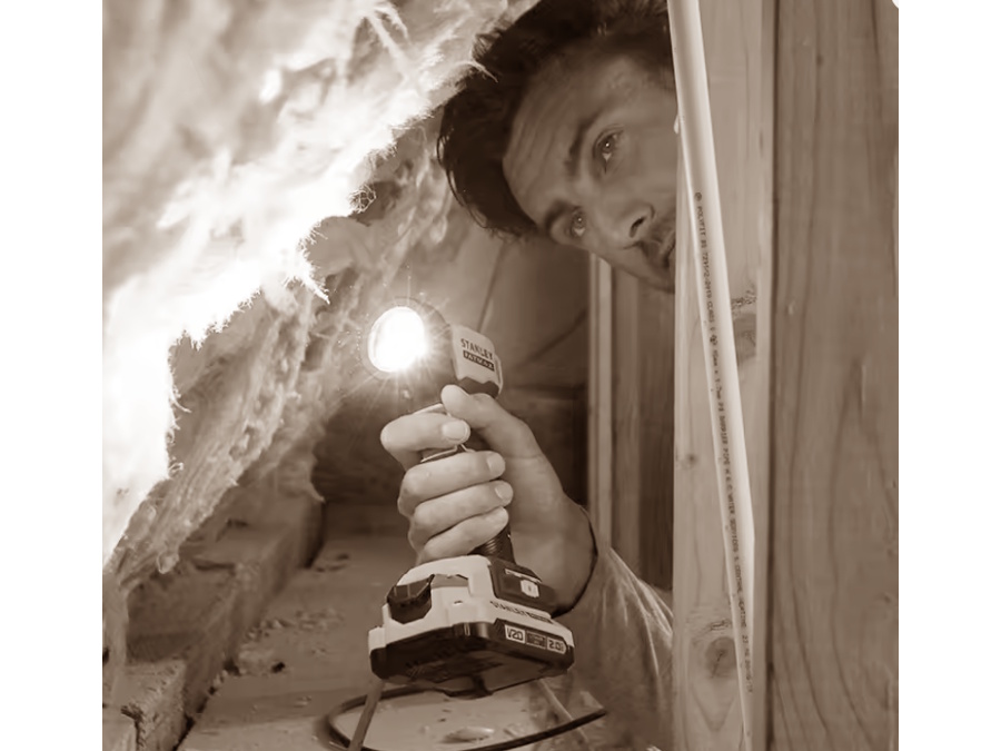 Đèn pin dùng pin 20V Stanley FatMax SCL020-KR