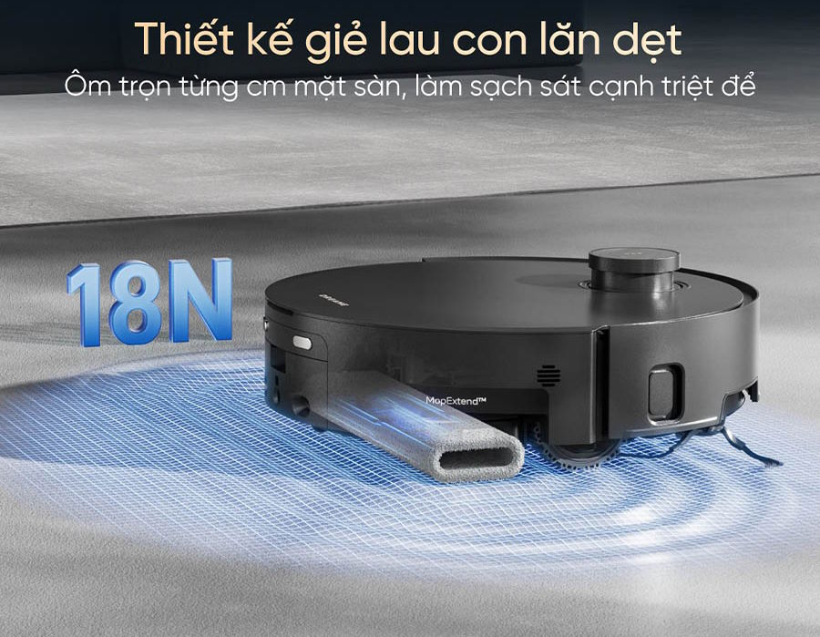 Robot hút bụi Dreame Aqua 10 Pro Track