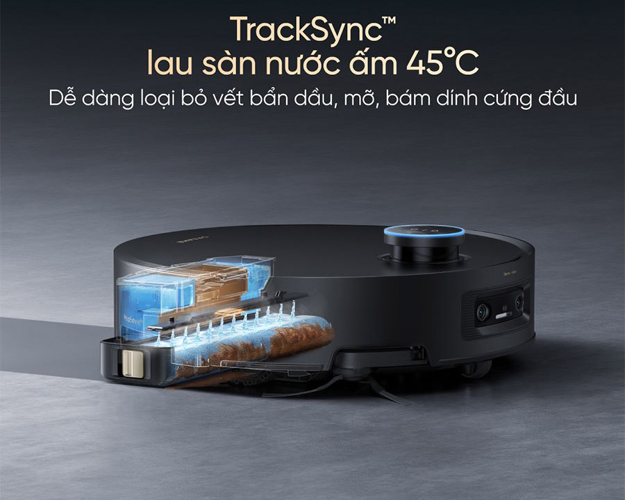 Robot hút bụi lau nhà Dreame Aqua 10 Pro Track