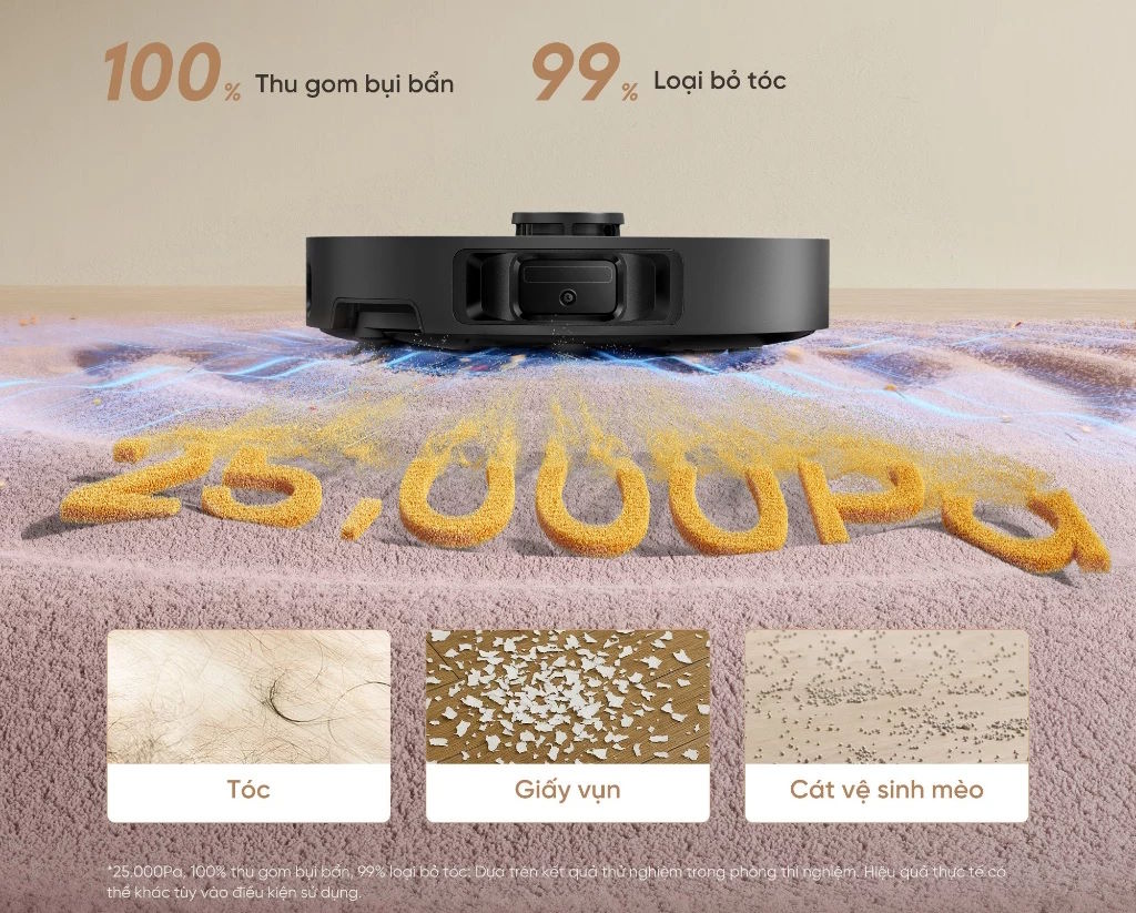 Robot hút bụi lau sàn chuyên dụng Dreame L10s Ultra gen 3