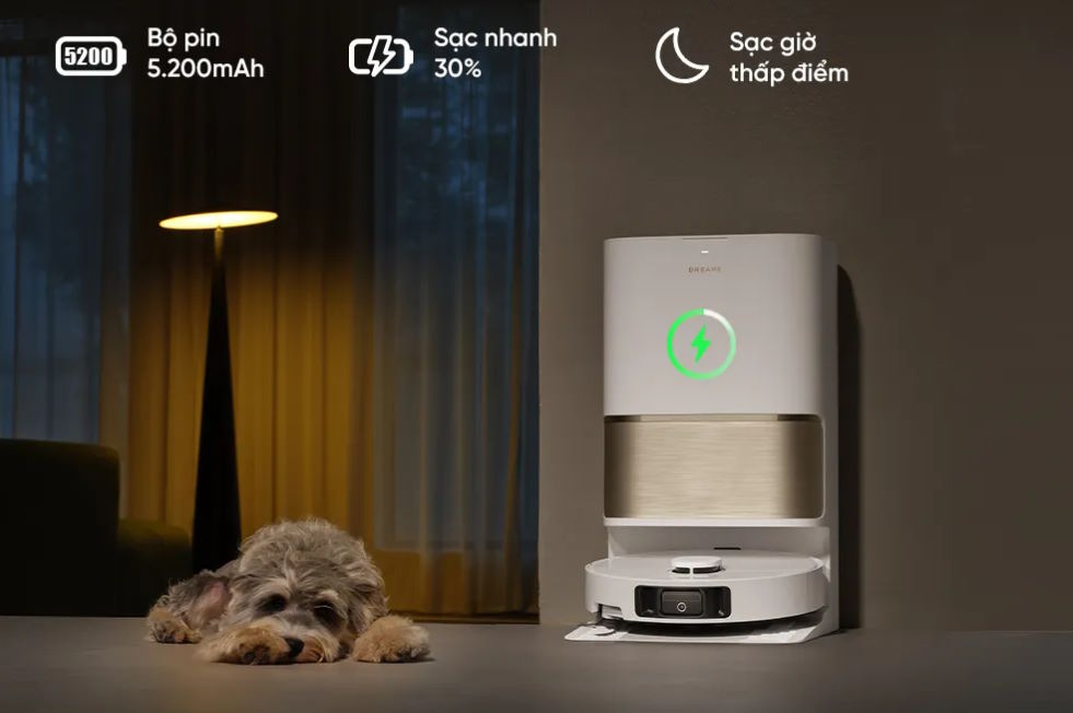 Robot hút bụi lau sàn Dreame