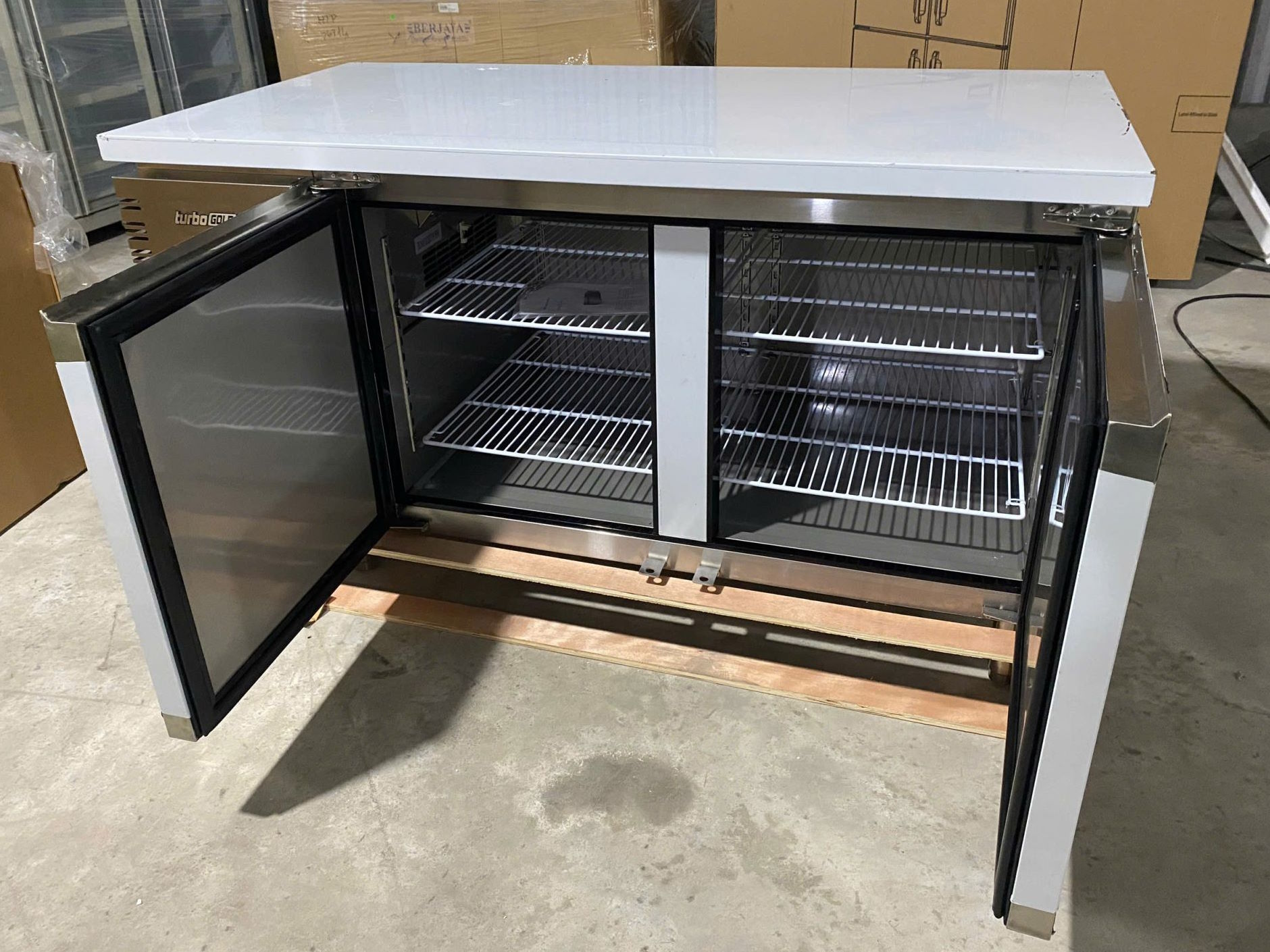 Bàn mát 2 cánh inox TurboGold TG-12UC