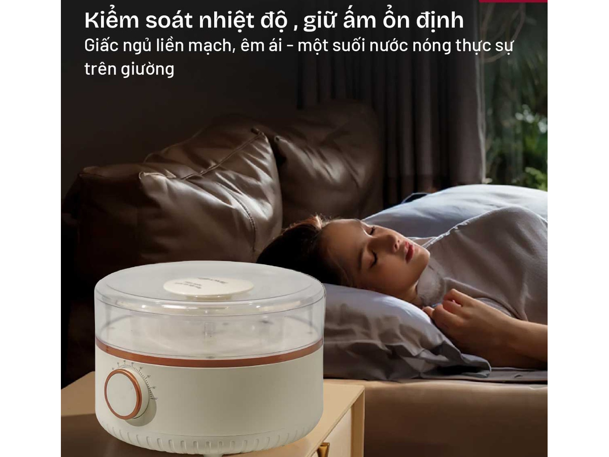 Chăn điện sưởi ấm bằng nước nóng  