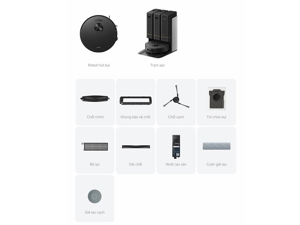 Robot hút bụi lau nhà Dreame Mova Z50 Ultra