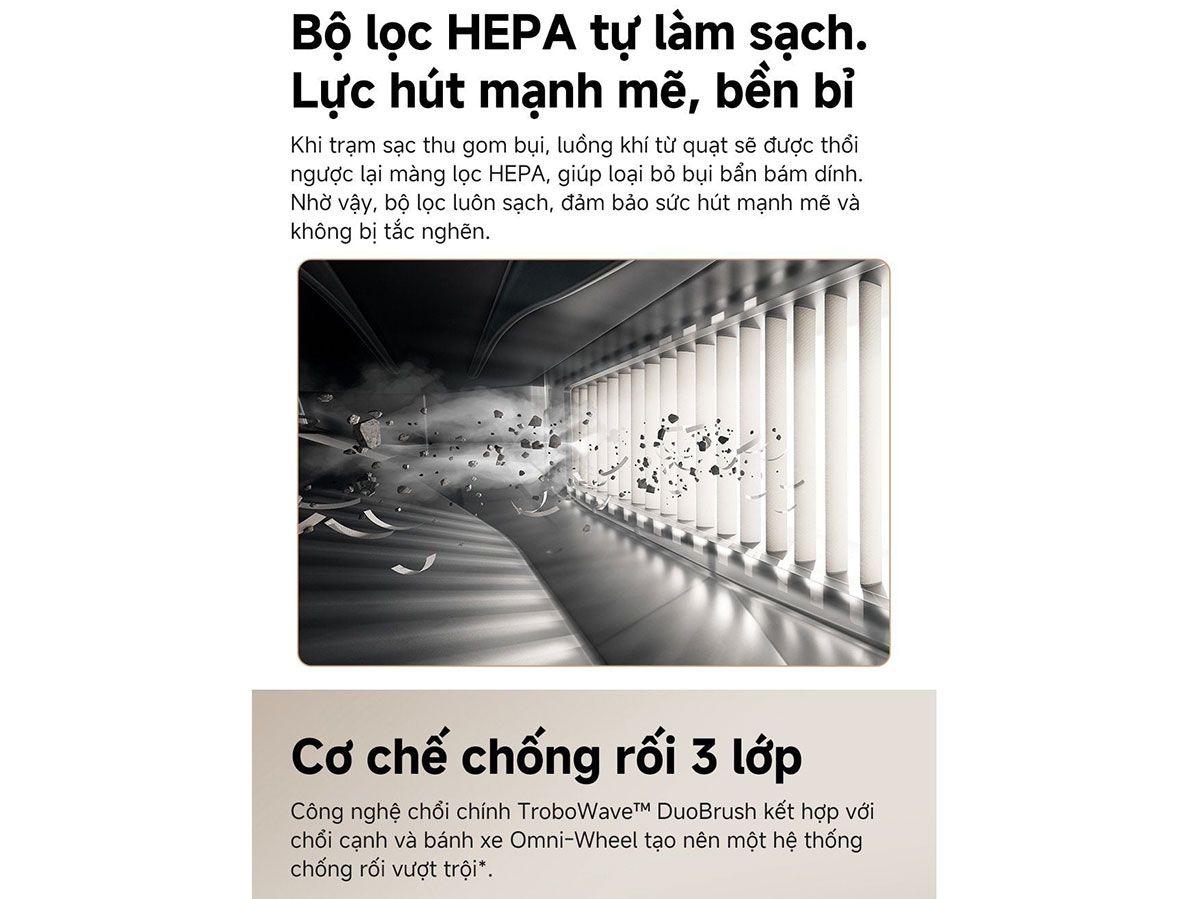 Robot hút bụi lau nhà Mova