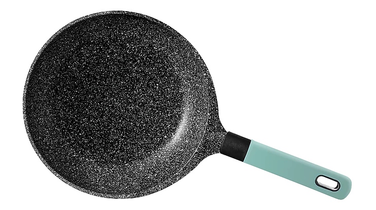 Chảo đúc vân đá Carez phủ chống dính Greblon C3 Chảo đúc vân đá Carez