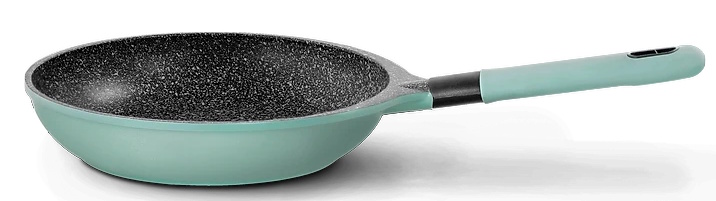 Chảo đúc vân đá làm từ nhôm phủ chống dính Chảo đúc vân đá