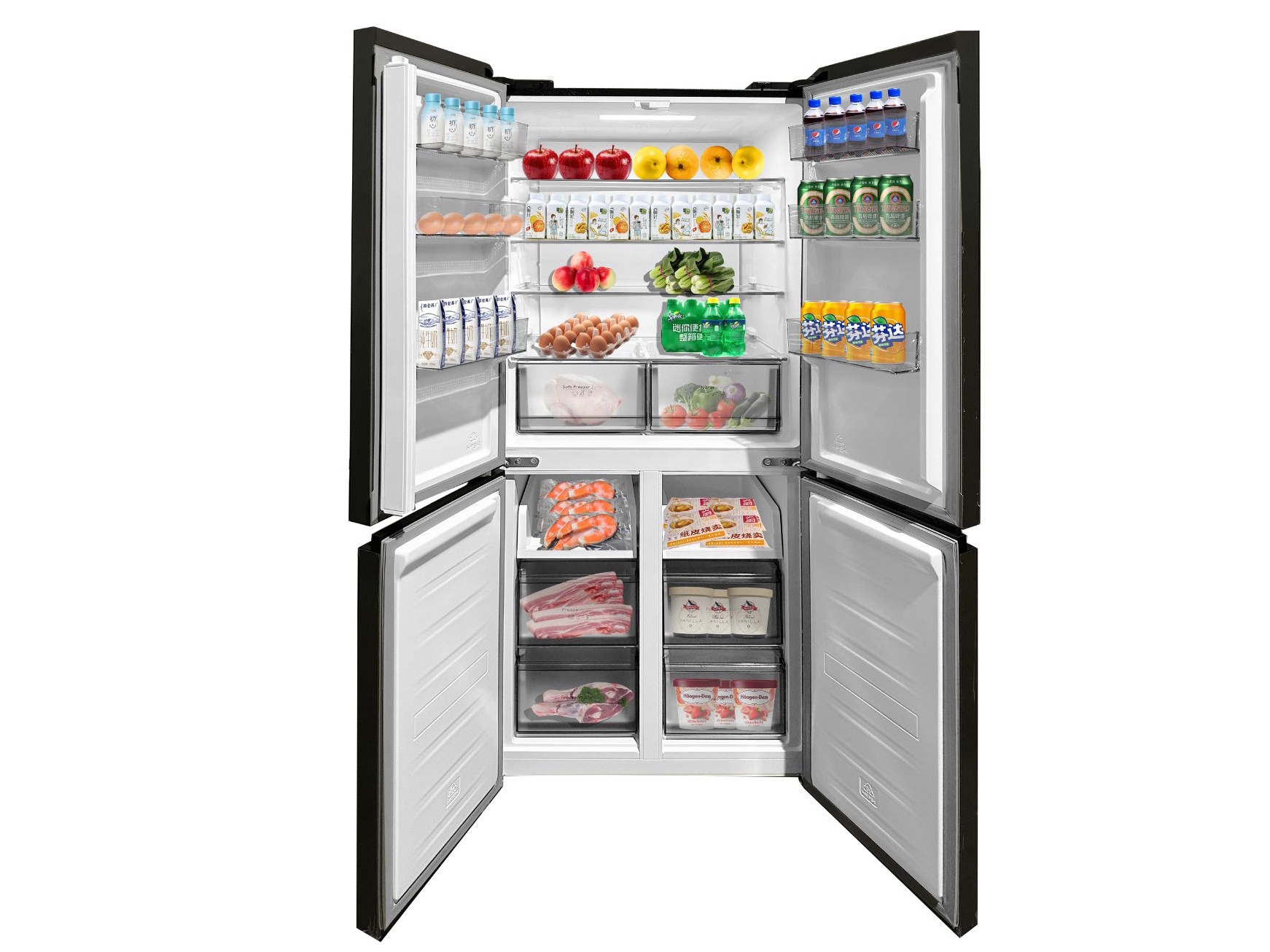 Tủ lạnh Casper Inverter ProFresh 540 lít RM-D540SBS