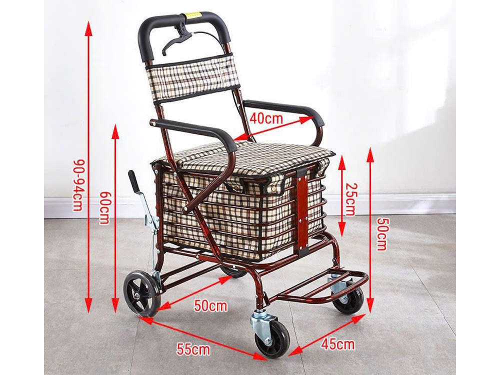 Xe đẩy tập đi có rổ đa chức năng Nikita NKT-KX120