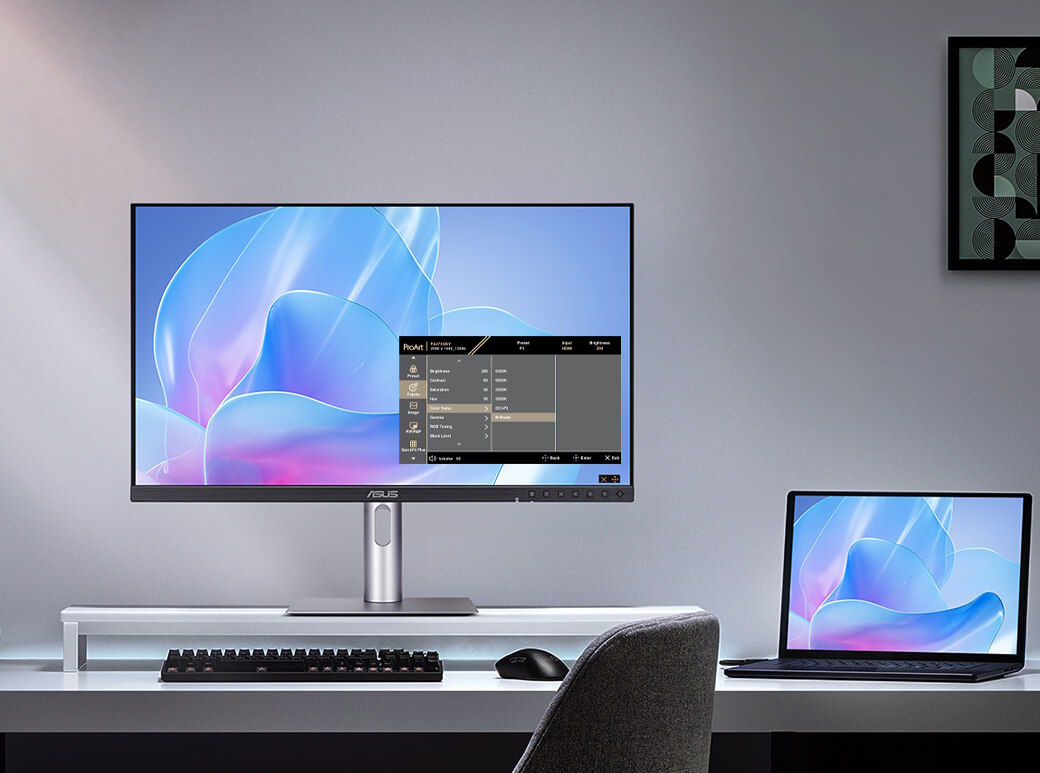 Không gian làm việc 27 inch 2K – Rộng rãi, sắc nét, tối ưu đa nhiệm Màn hình Asus ProArt PA278QGV