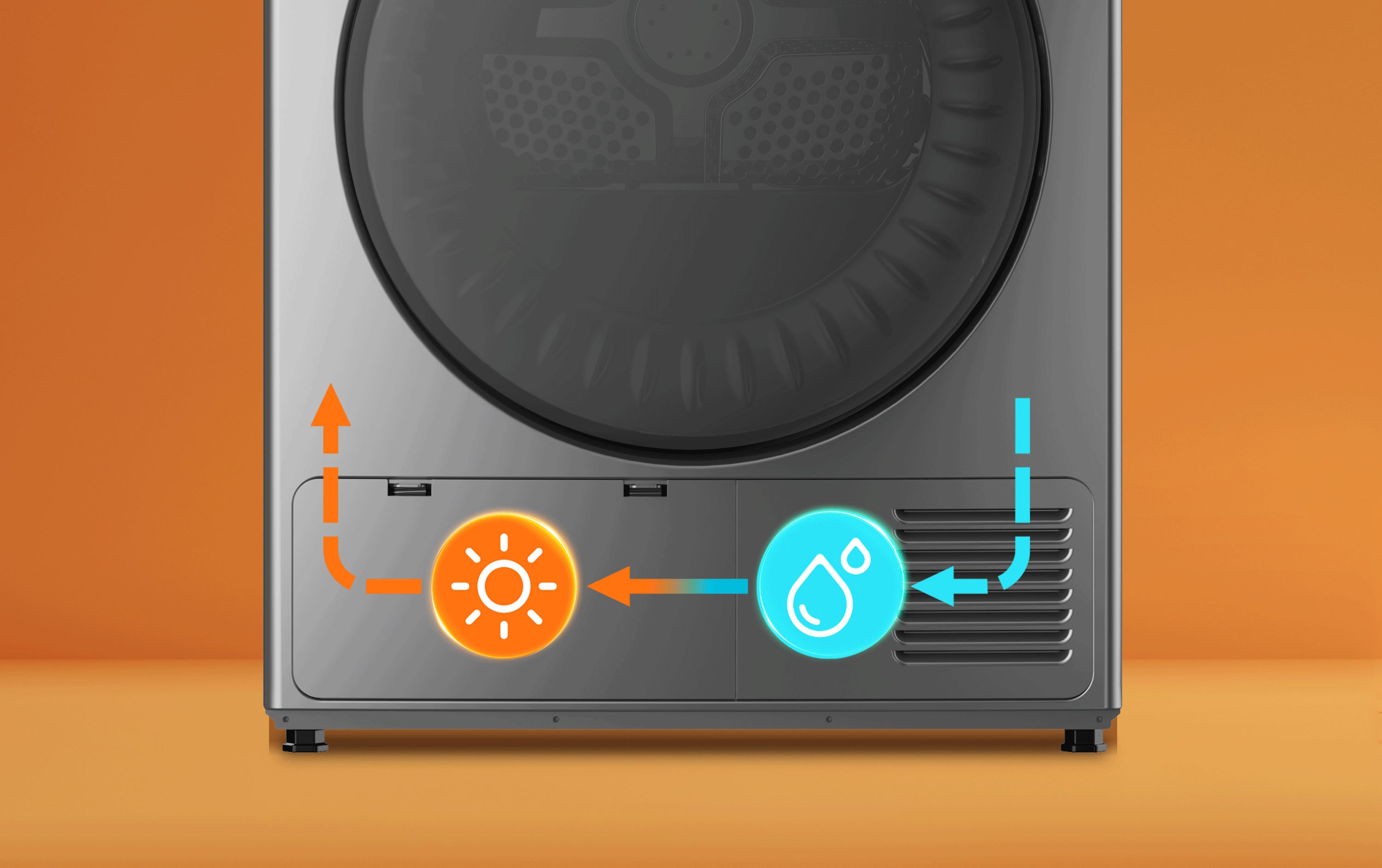 Máy sấy bơm nhiệt Casper 9 kg TD-P9HG1