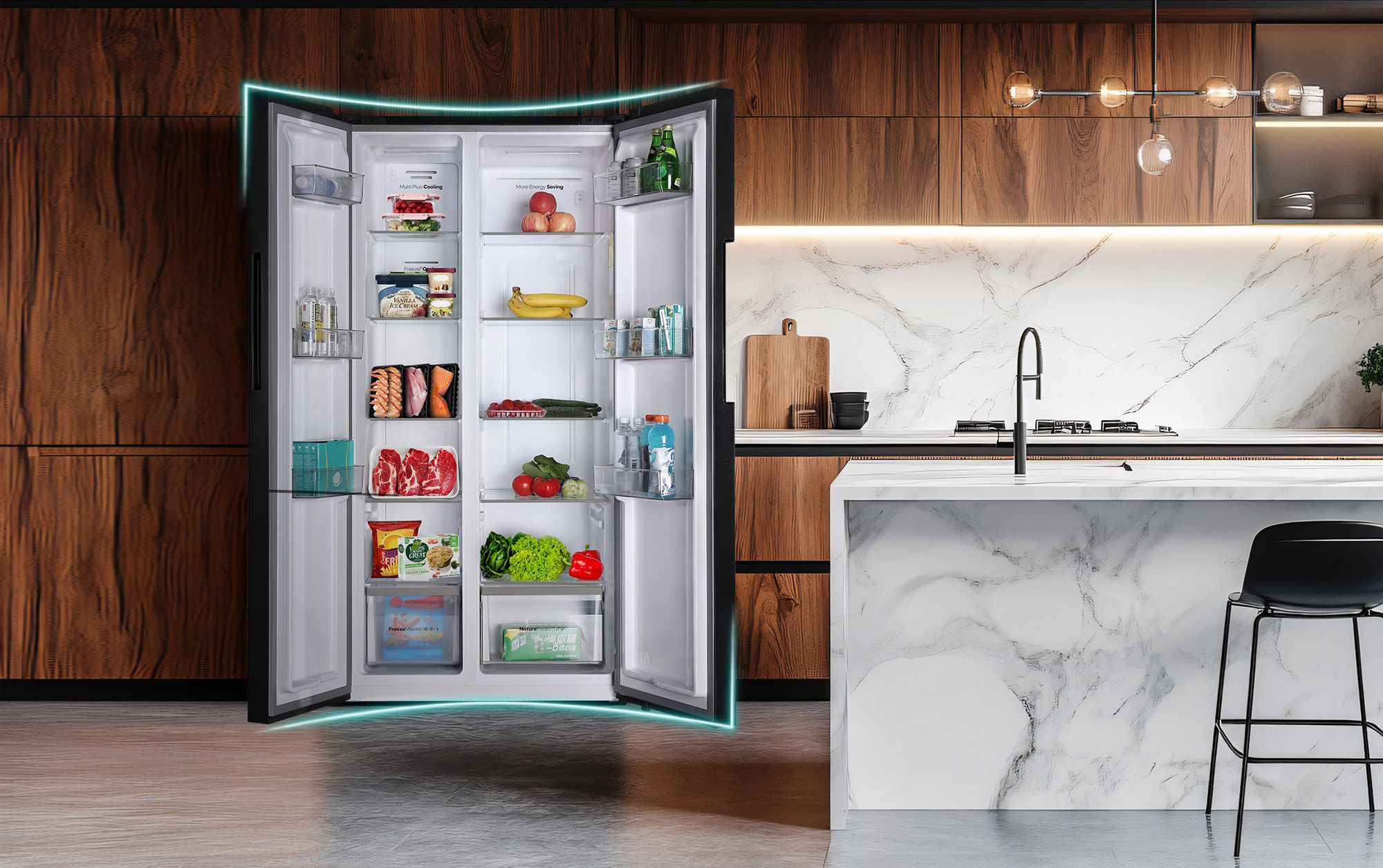 Tủ lạnh Casper Inverter RS-D462SBS