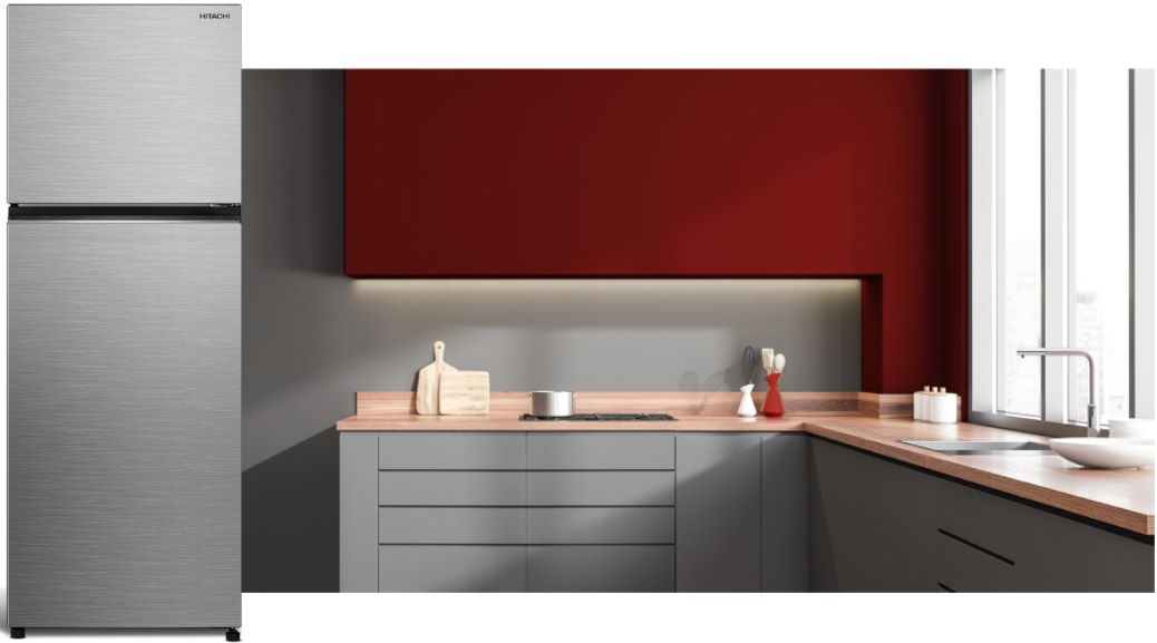 Tủ lạnh Hitachi Inverter 374 lít HRTN6408SAGMGVN