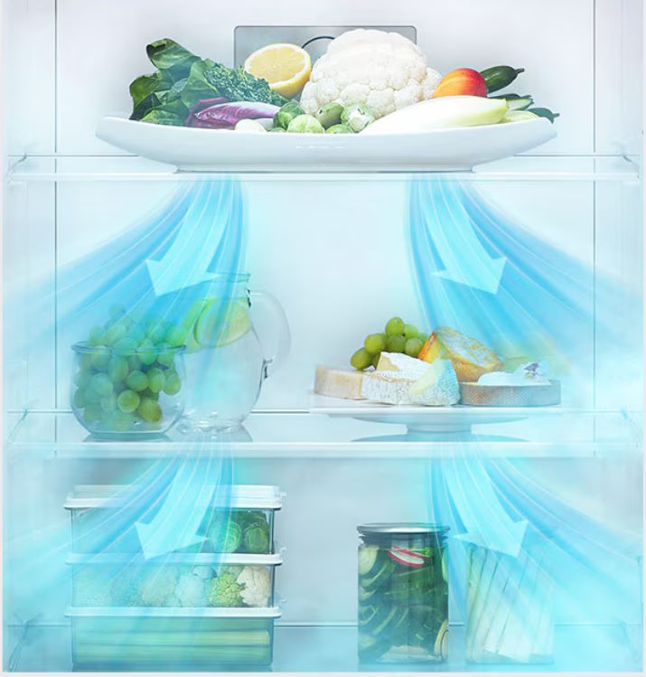 Luồng khí lạnh đa chiều Multi Air Flow – Làm lạnh đồng đều Tủ lạnh LG T21BG