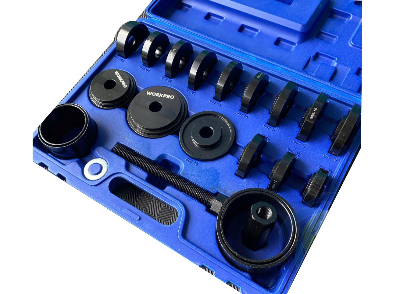 Bộ dụng cụ tháo lắp ổ trục bánh xe cho xe hơi, xe tải nhẹ Bộ dụng cụ tháo lắp ổ trục bánh xe Workpro