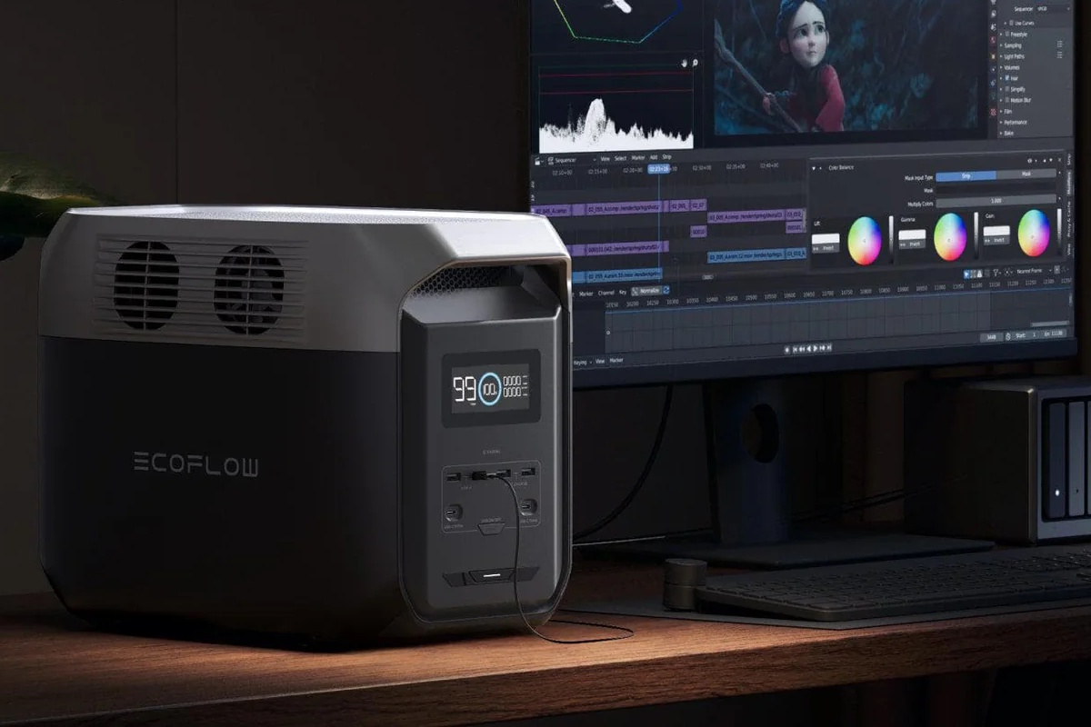 Trạm điện di động EcoFlow dùng pin LiFePO4 Trạm điện di động EcoFlow