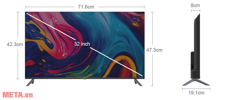 Smart TV Casper HD 32 inch 32HGK610