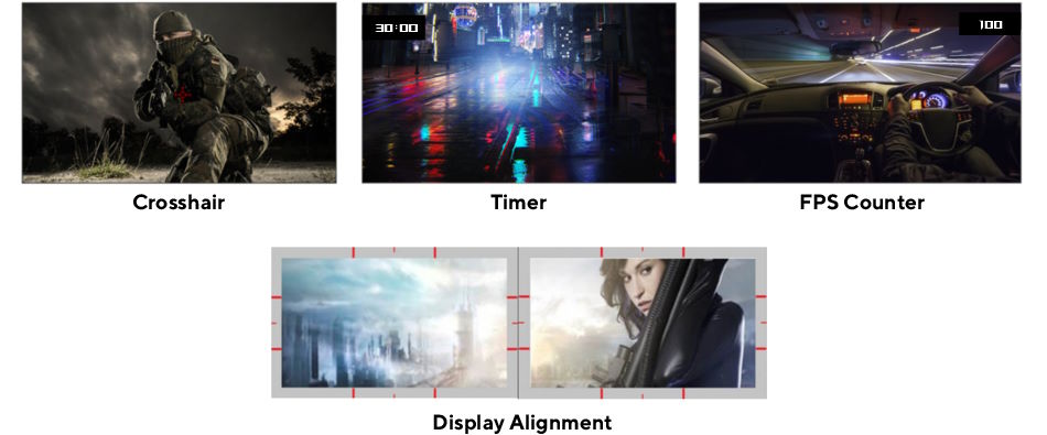 Trải nghiệm chơi game tốt hơn với công nghệ GamePlus độc quyền ASUS VP229HF