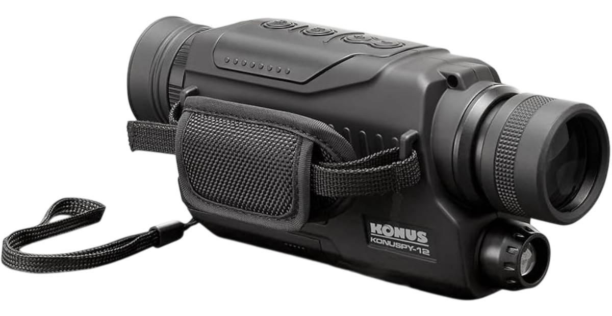 Ống nhòm đêm 1 mắt quay phim chụp ảnh Konus PY12 Ống nhòm đêm 1 mắt quay phim chụp ảnh Konus PY12