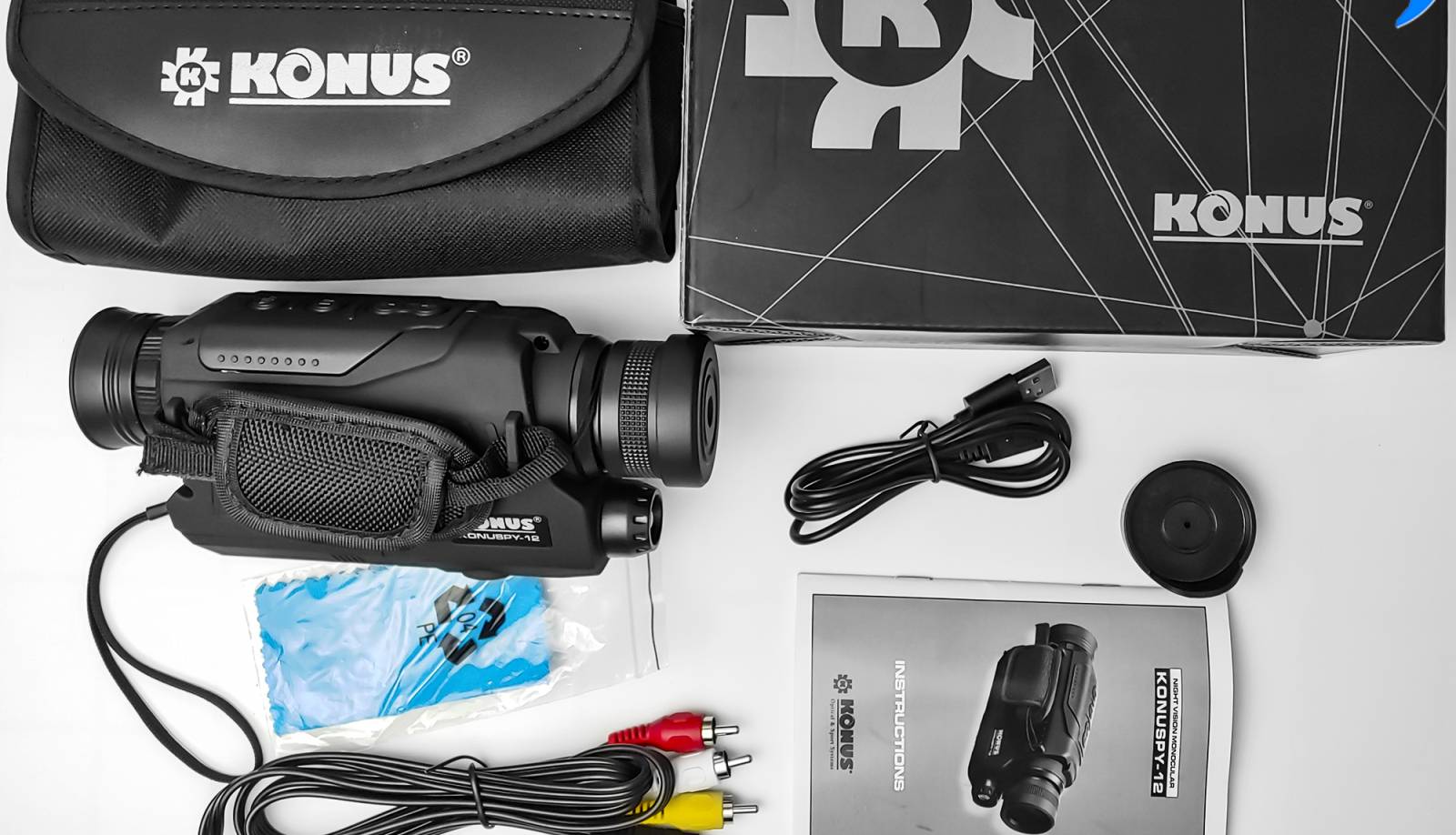 Konus PY12 quay được video và chụp ảnh Konus PY12